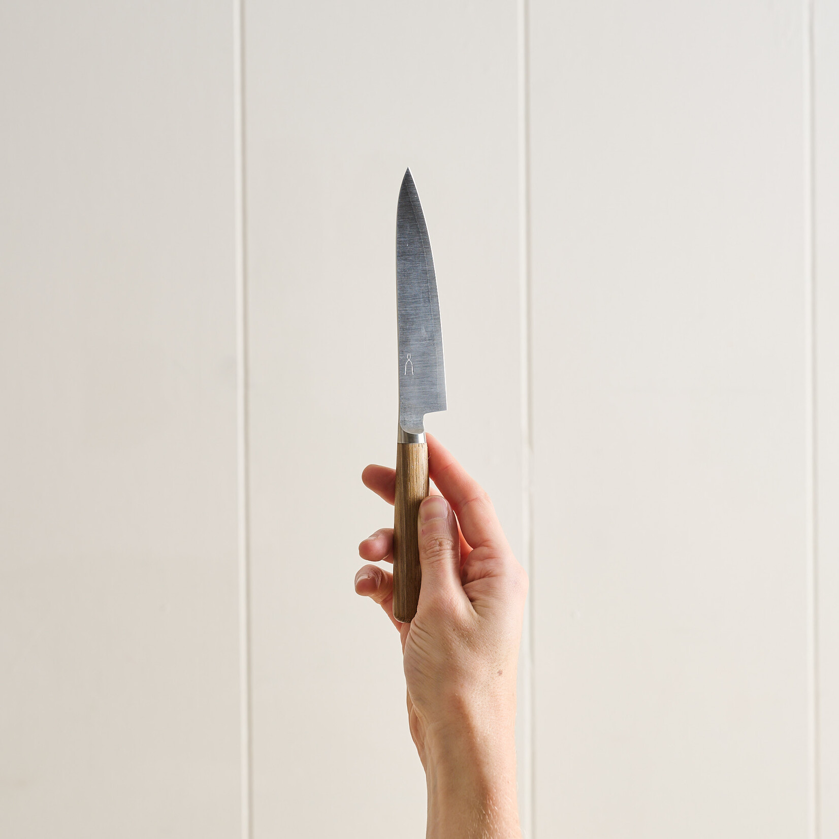 Japanese Kitchen Knife Chestnut Handle - Petty