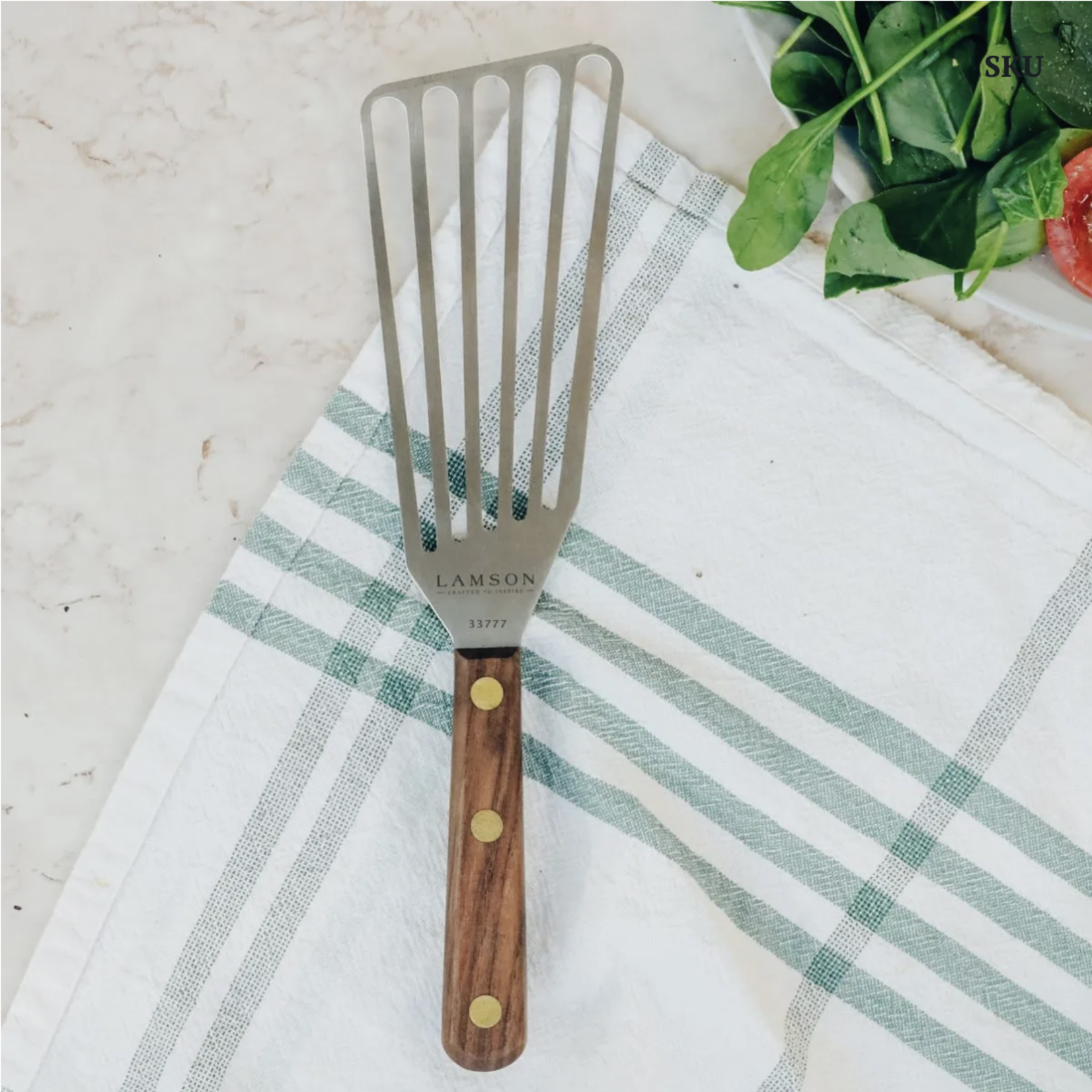 Walnut Handled Flipping Spatula