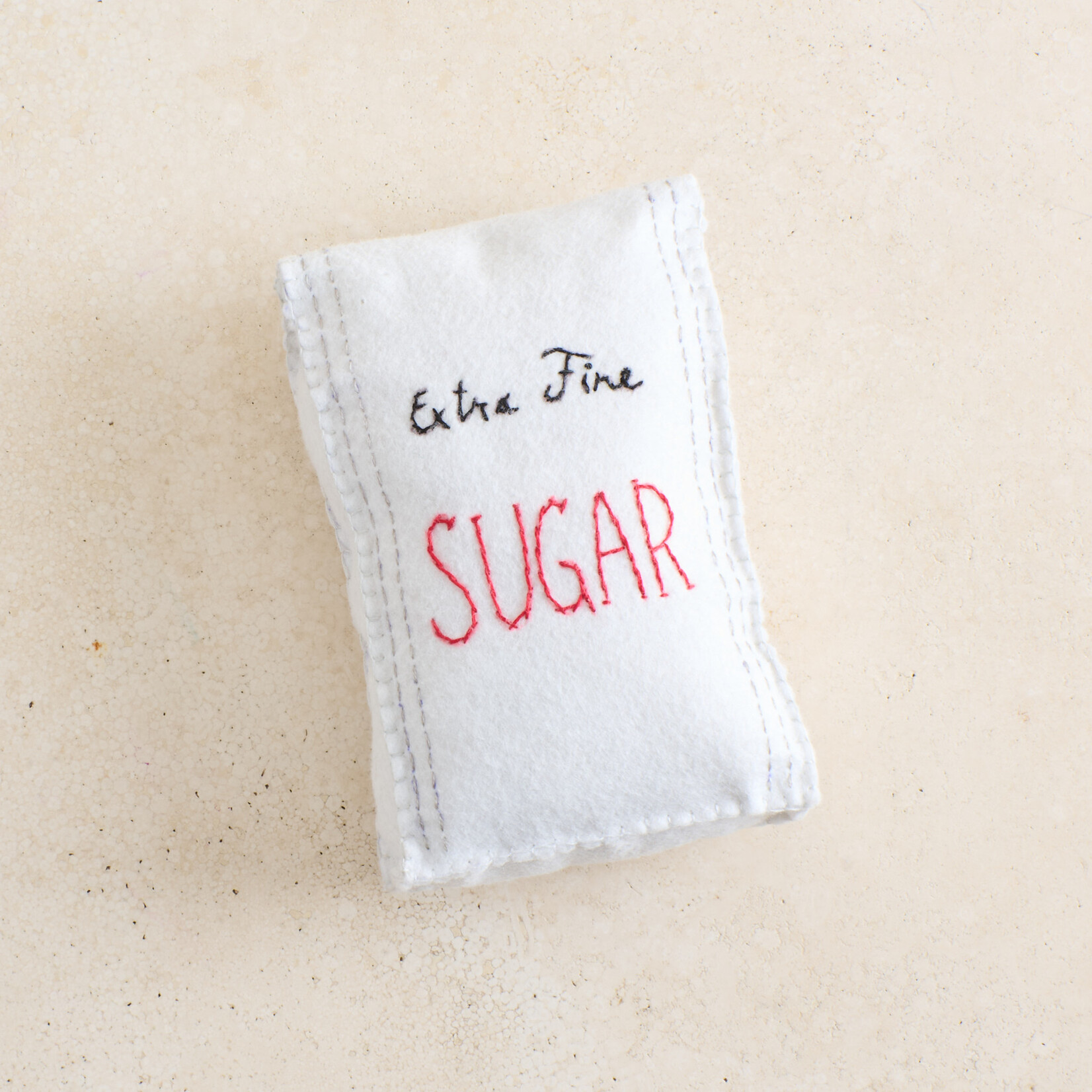 Felted Play Food - sugar bag