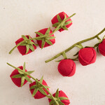 Felted Play Food - tomato vine