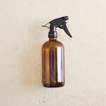 Empty Glass Spray Bottle - amber 16 oz