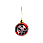 Pabst Pabst Red Ball Ornament