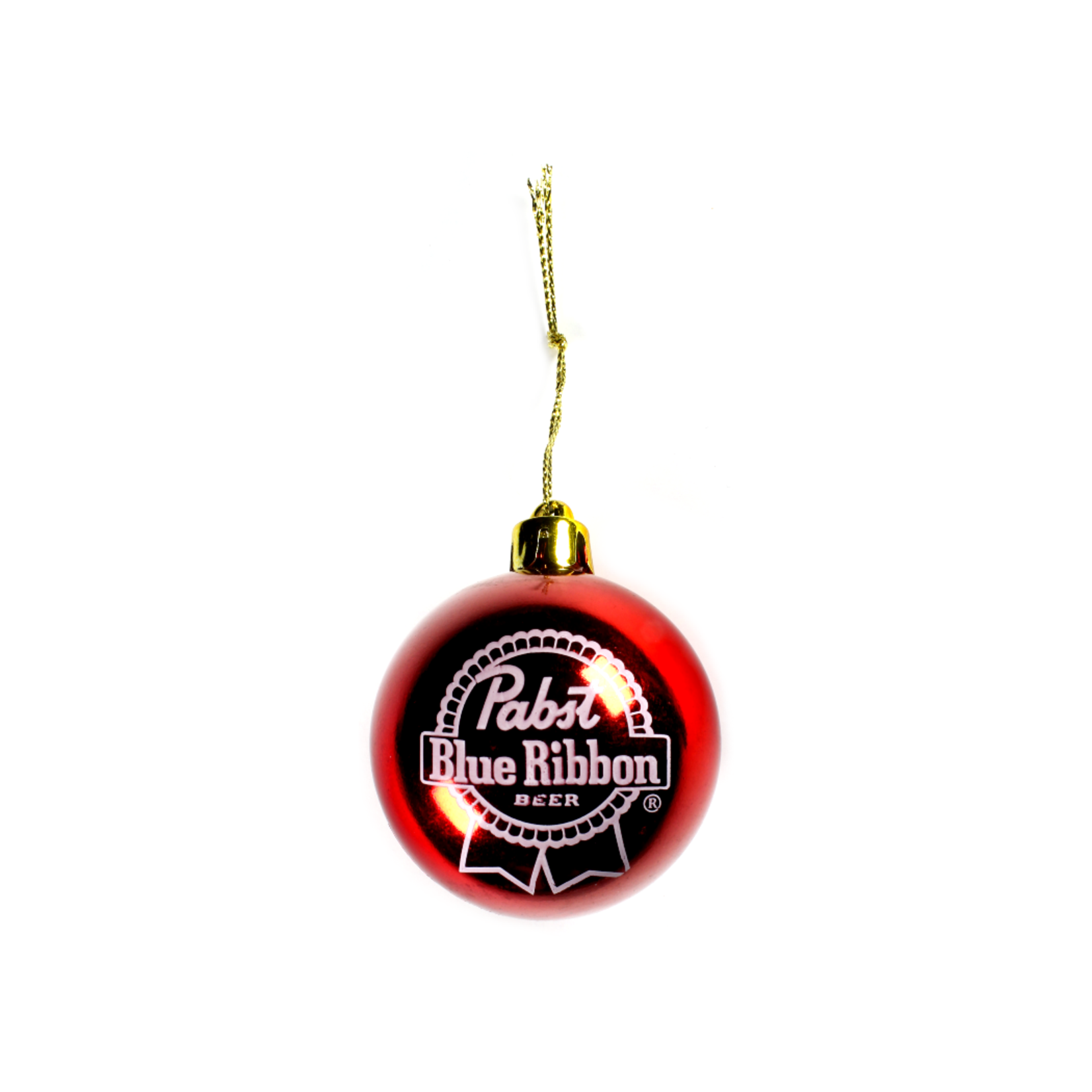 Pabst Pabst Red Ball Ornament