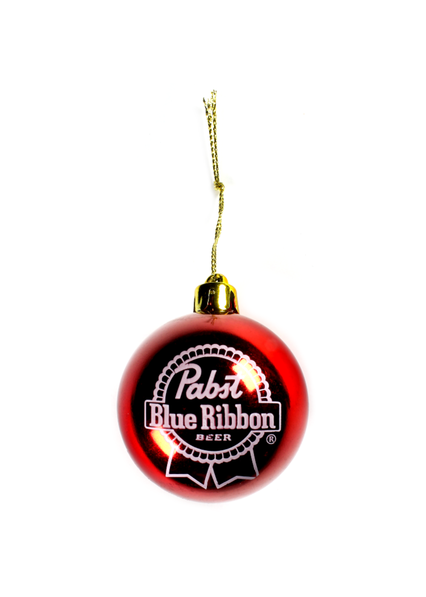 Pabst Pabst Red Ball Ornament