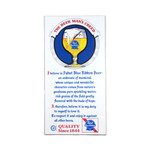Pabst Pabst Beer Man's Creed Magnet