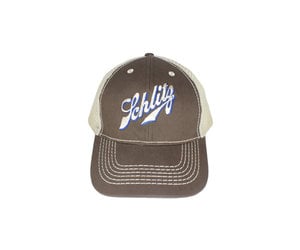 Schlitz Schlitz Navy Mesh Trucker Hat