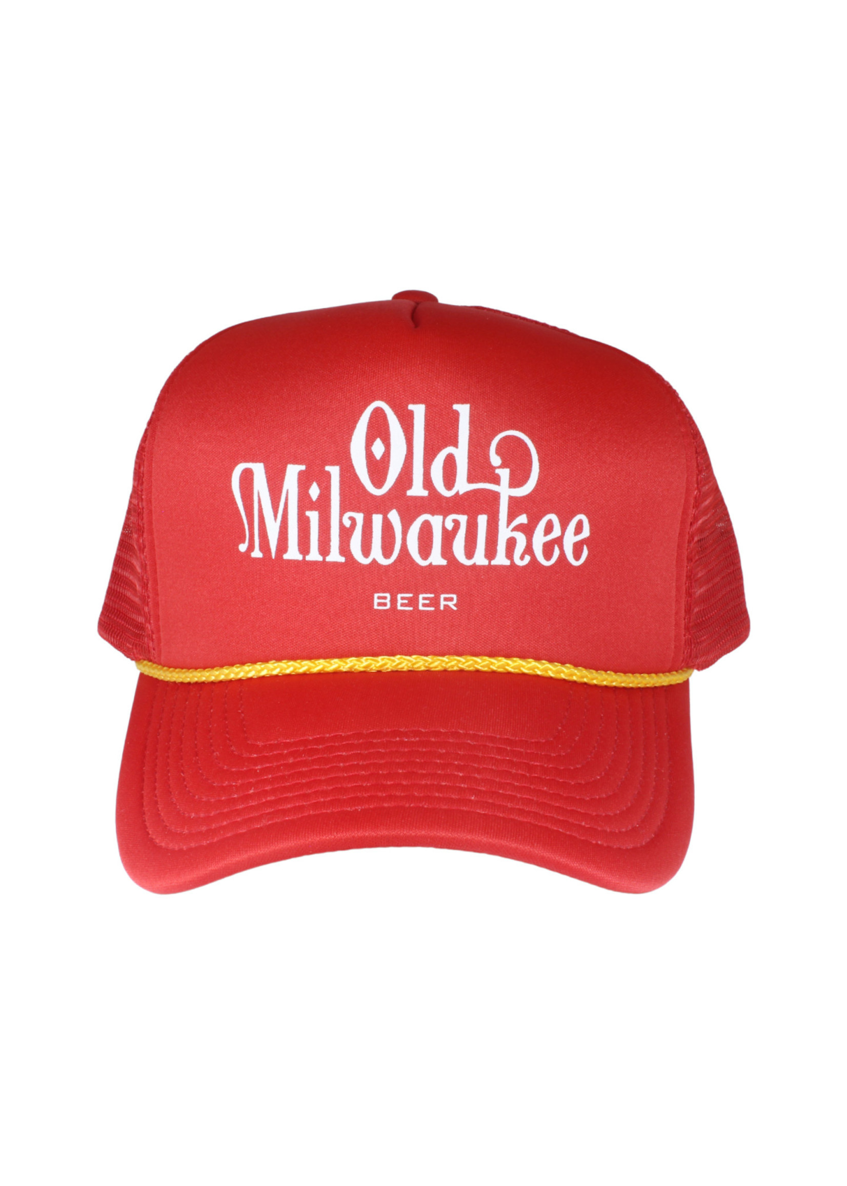 Old Milwaukee Old Milwaukee Red Trucker Hat