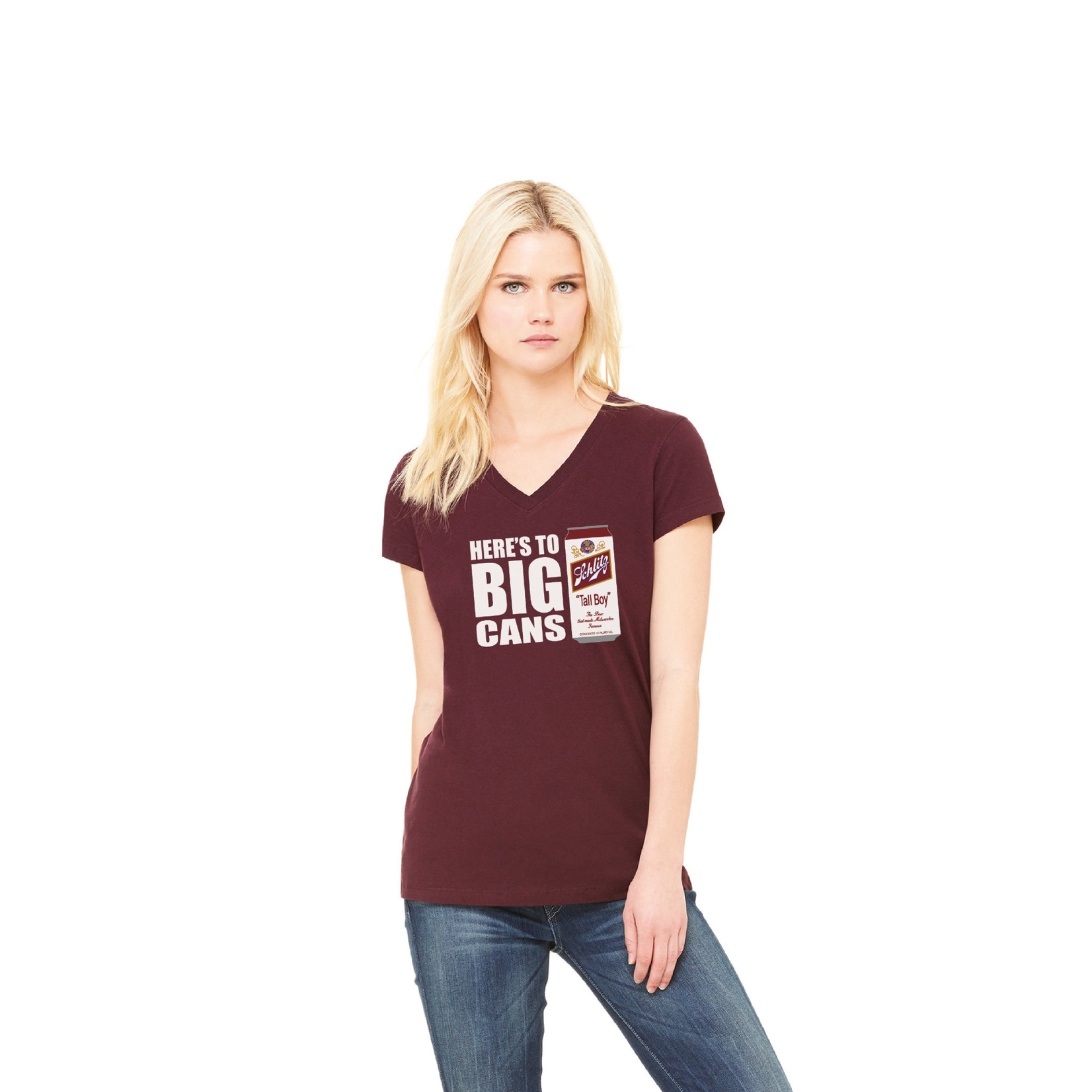 Schlitz Women's Schlitz Big Cans Tee