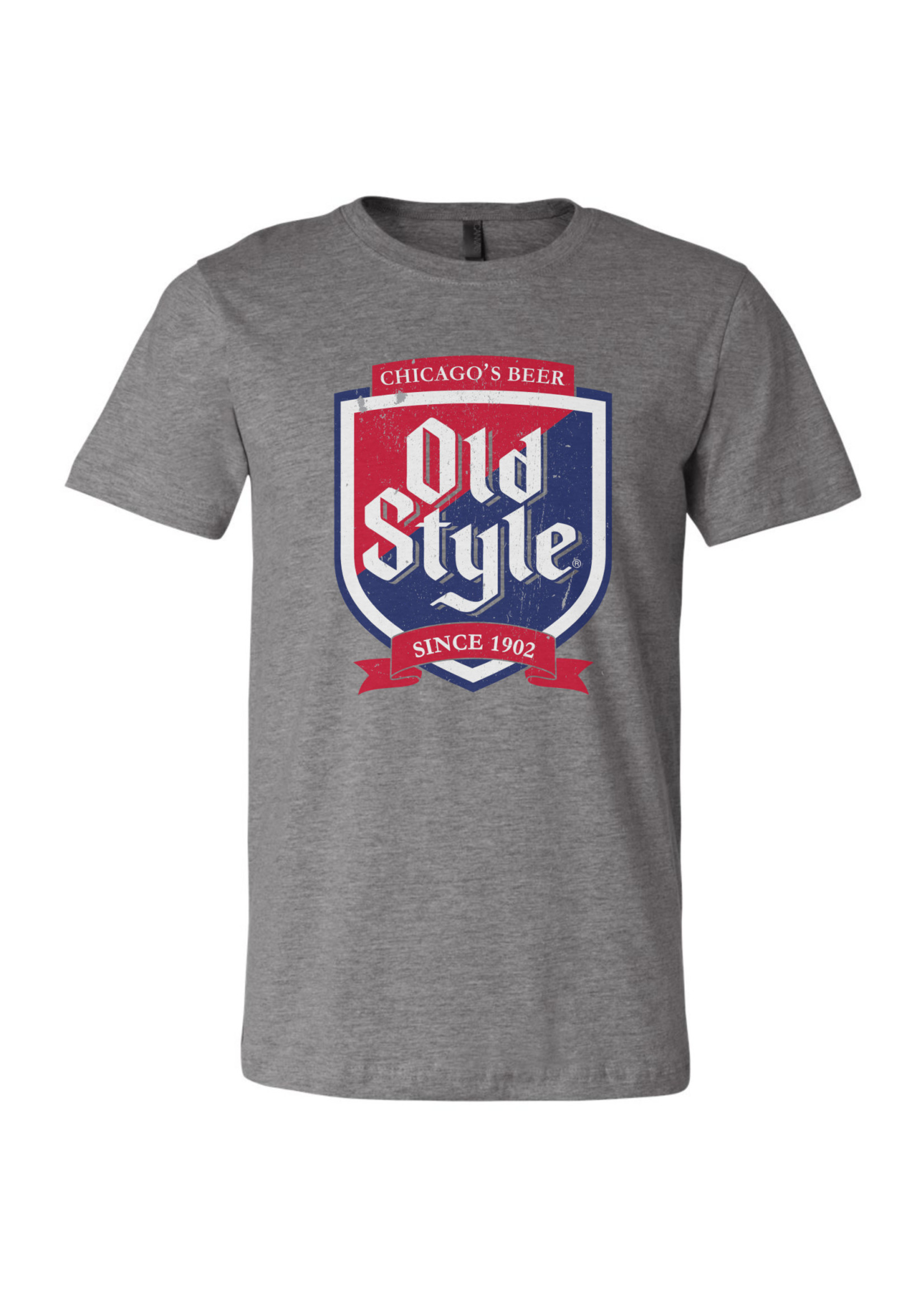 Old Style Old Style Shield Grey Tee