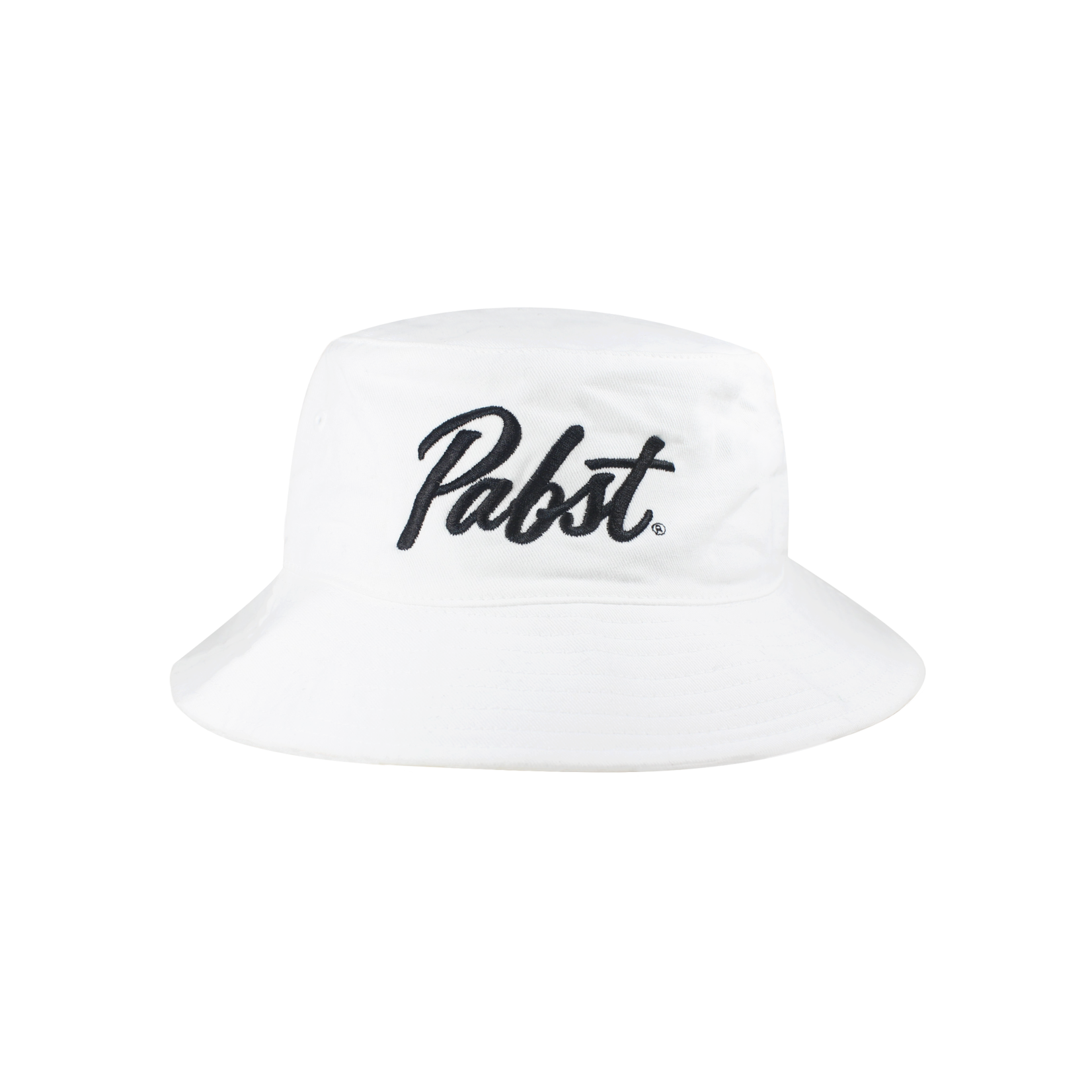 Pabst Pabst Script White Bucket Hat