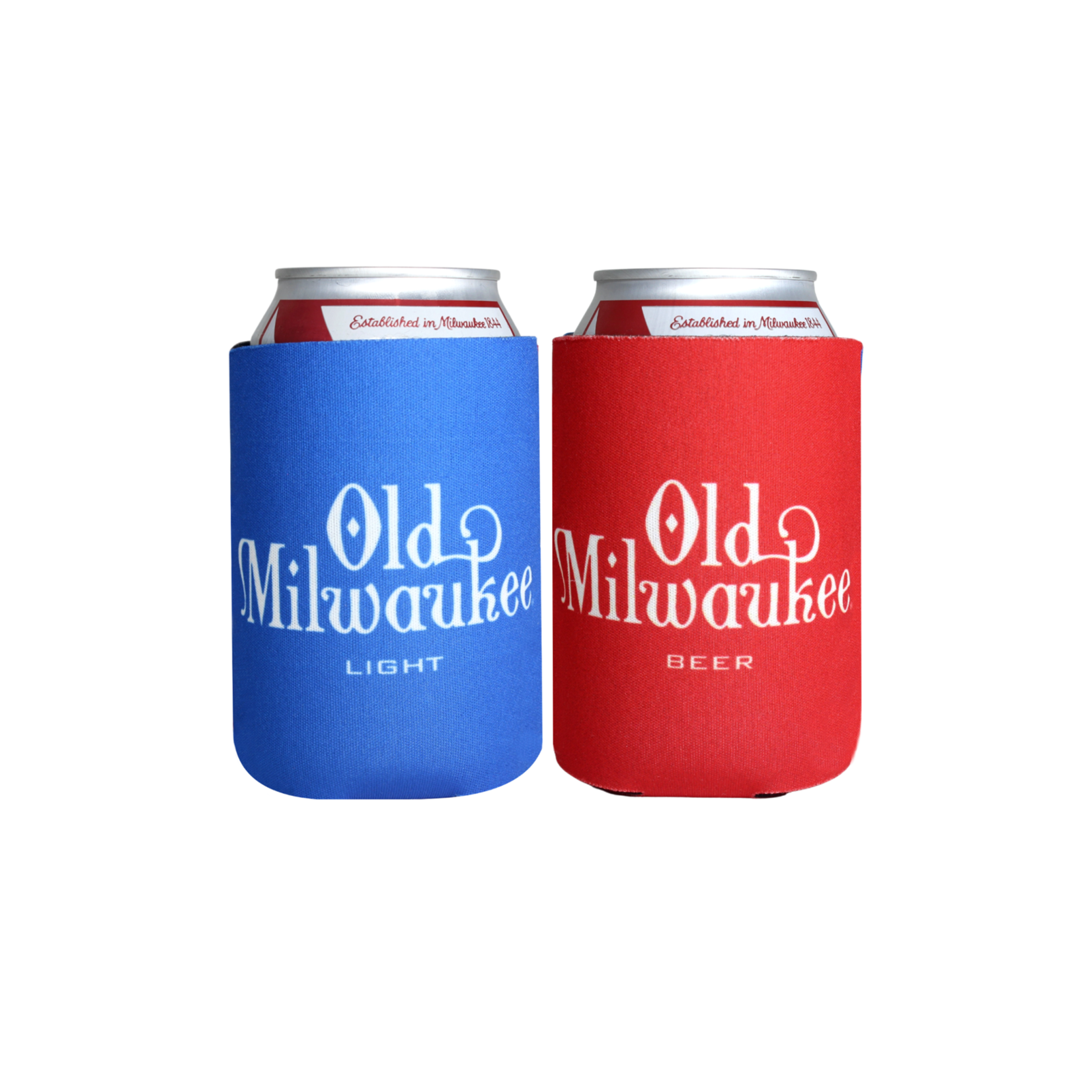 Old Milwaukee Old Milwaukee Blue/Red 12oz Koozie