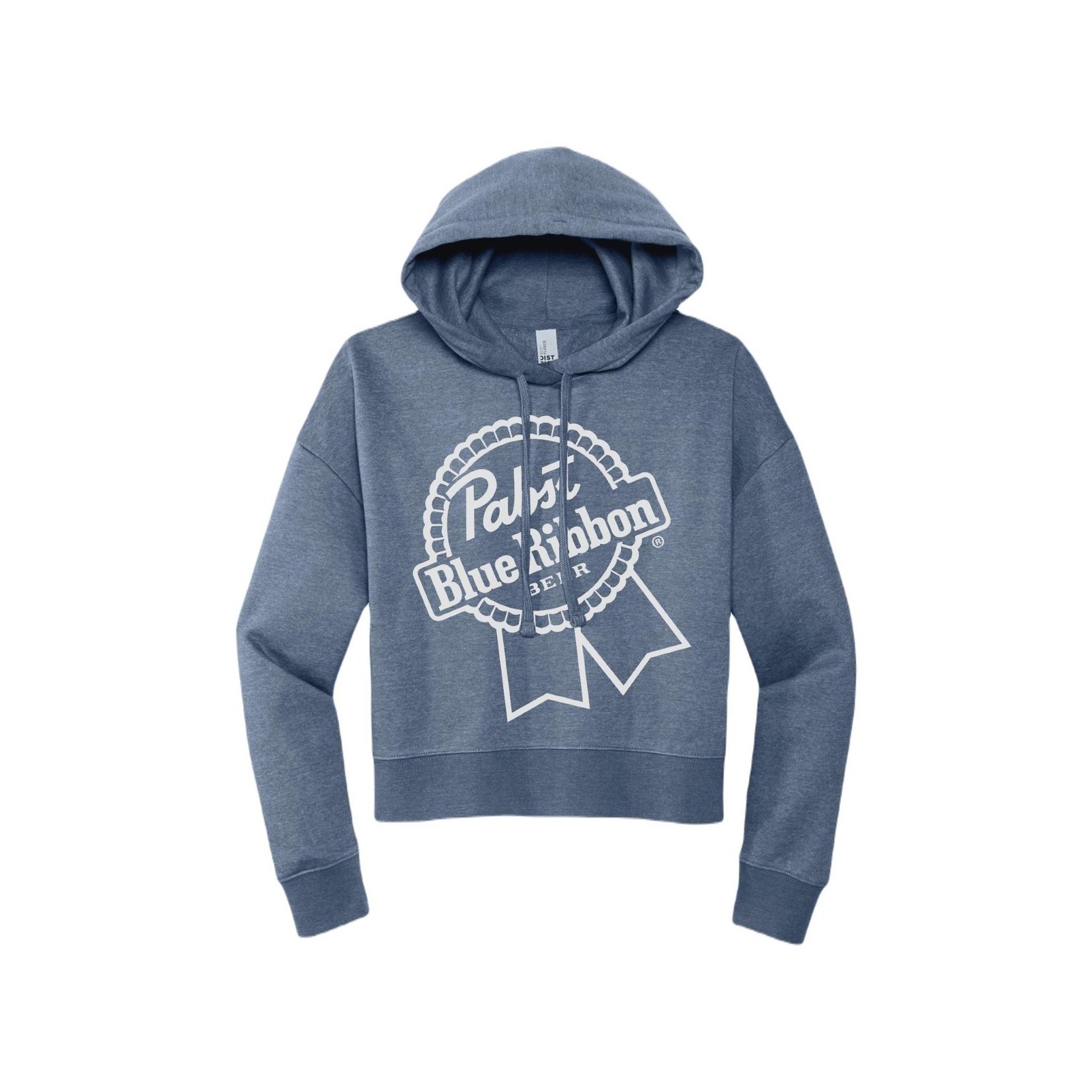 Pabst Women's Pabst Tilt Ribbon Cropped Hoodie