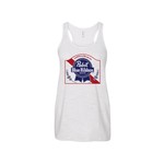 Pabst Women's Pabst White Arch Flowy Tank