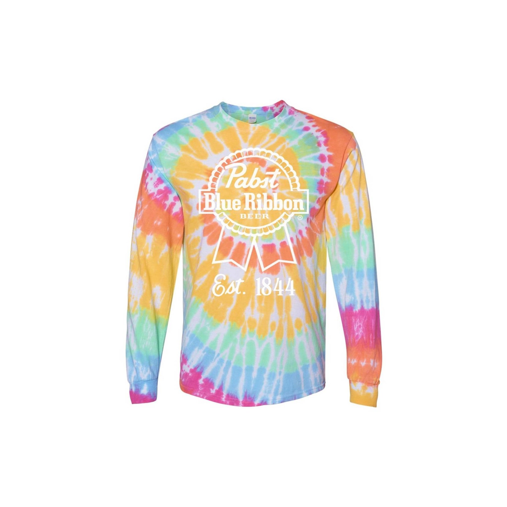 Pabst Pabst Ariel Ribbon Tie Dye Long Sleeve Tee