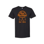 Pabst Pabst Team Tee Black/Orange