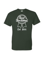 Pabst Pabst Team Tee Green/White