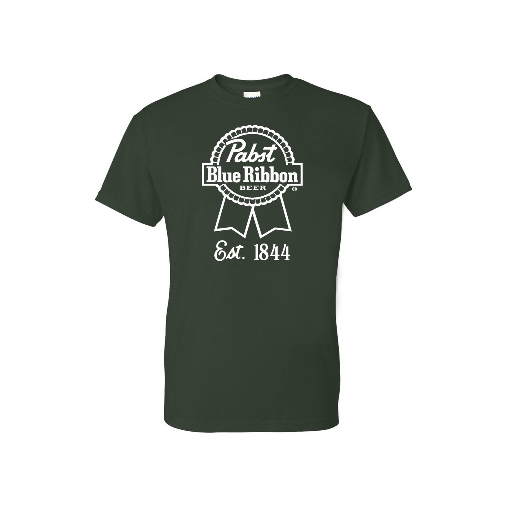 Pabst Pabst Team Tee Green/White