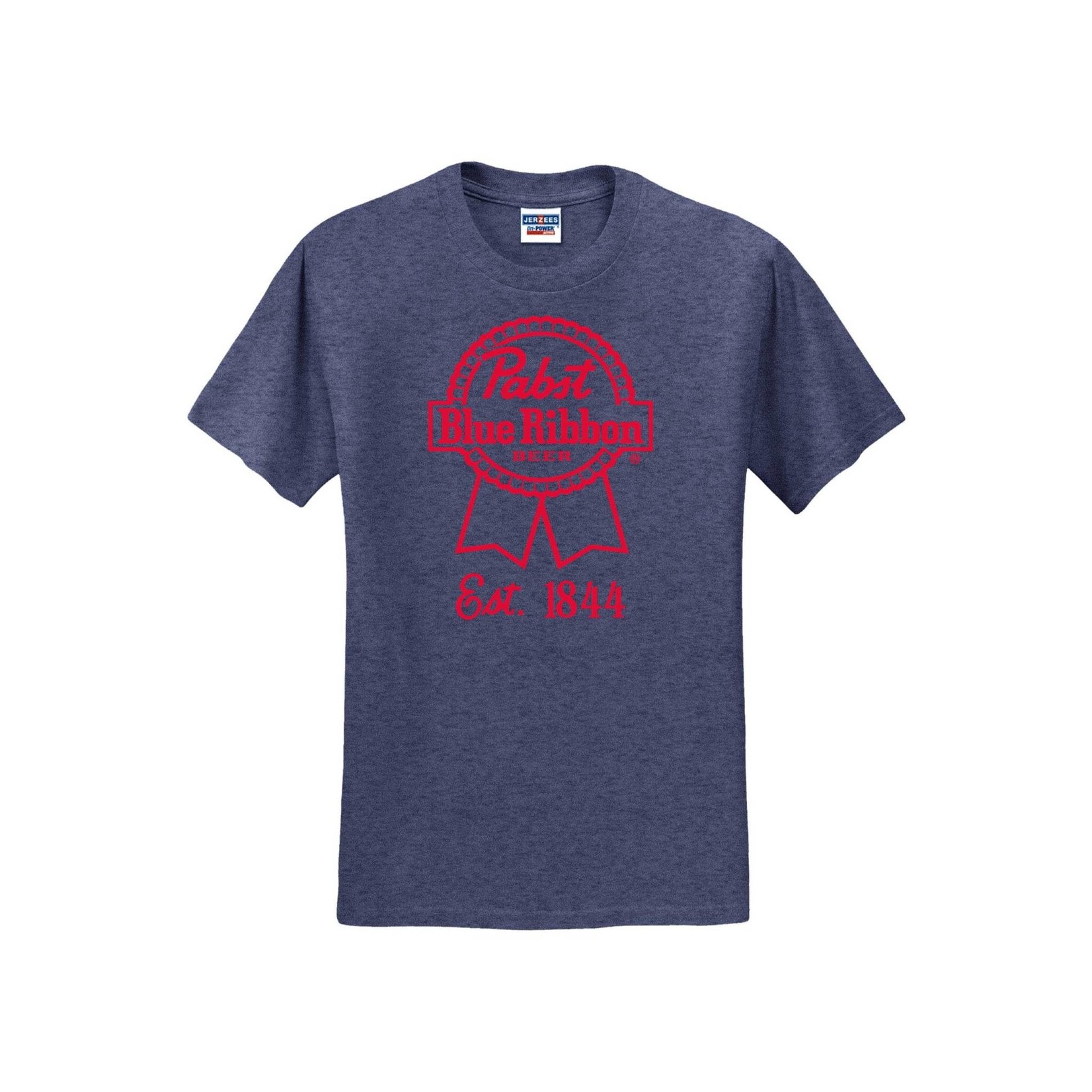 Pabst Pabst Team Tee Heather Navy/Red
