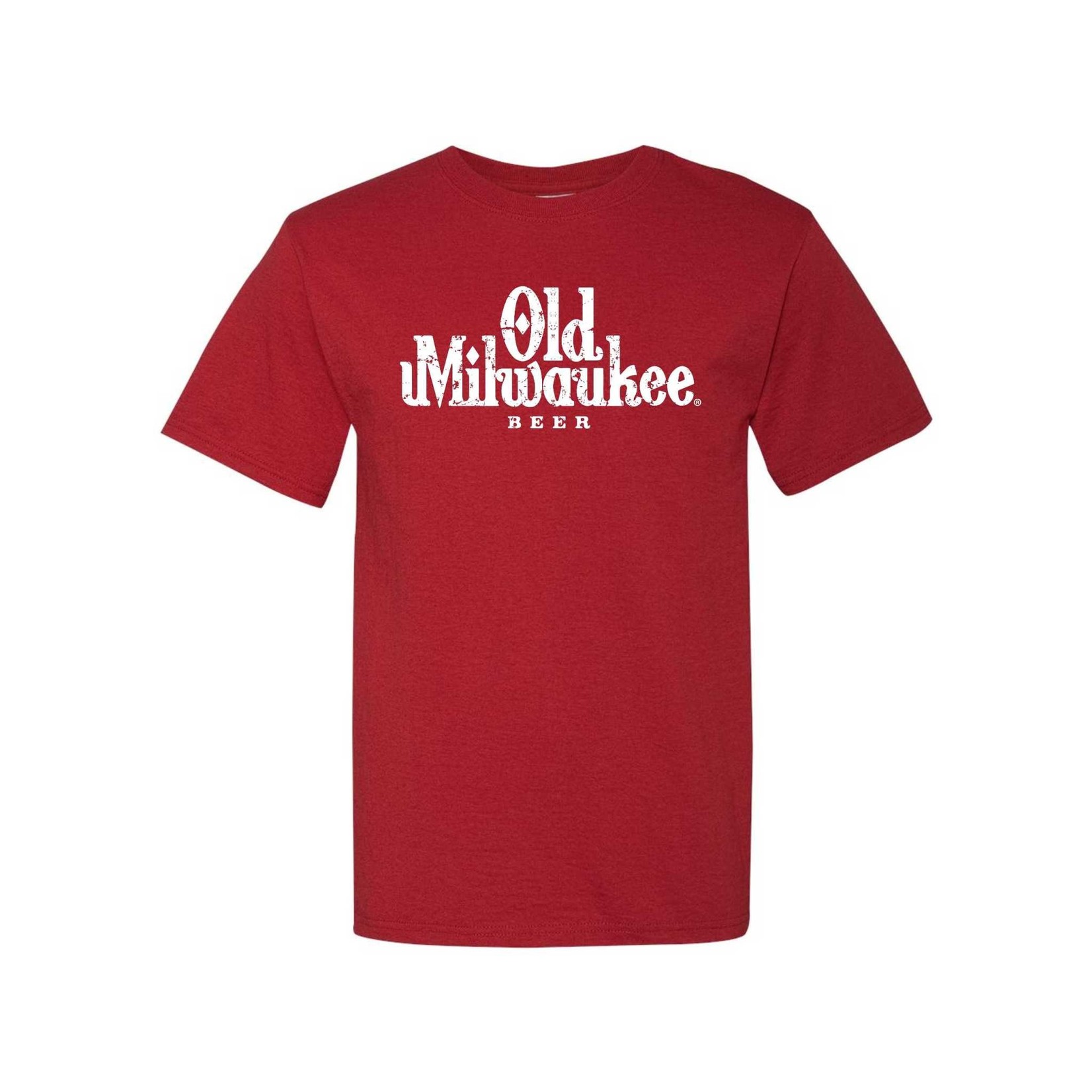 Old Milwaukee Old Milwaukee Script Red Tee