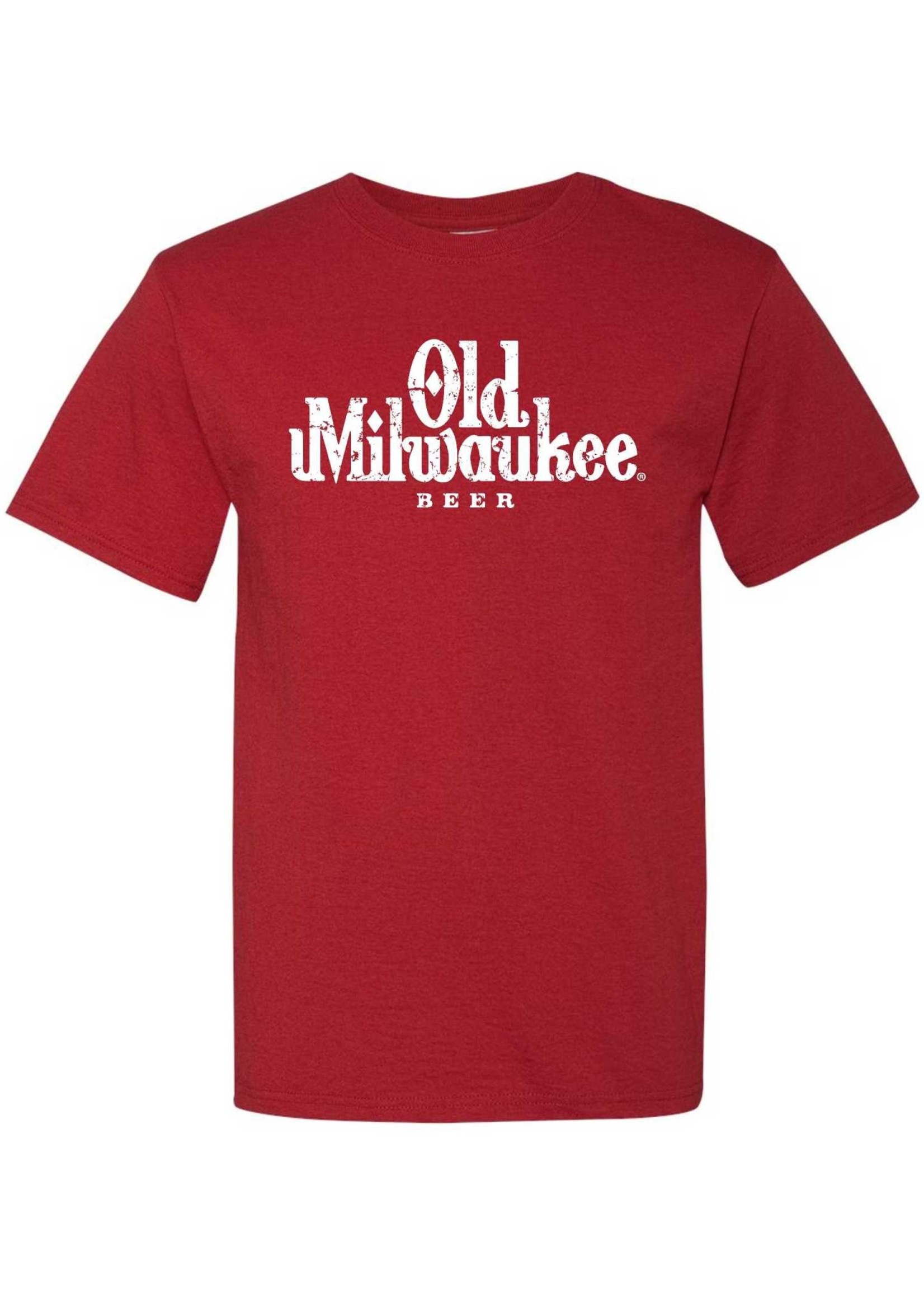 Old Milwaukee Old Milwaukee Script Red Tee