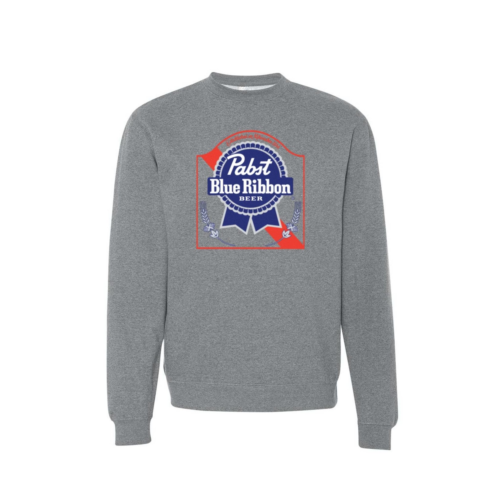 Pabst Pabst Grey Arch Crew Neck