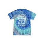 Pabst Pabst Blue Jerry Tie Dye Ribbon Tee