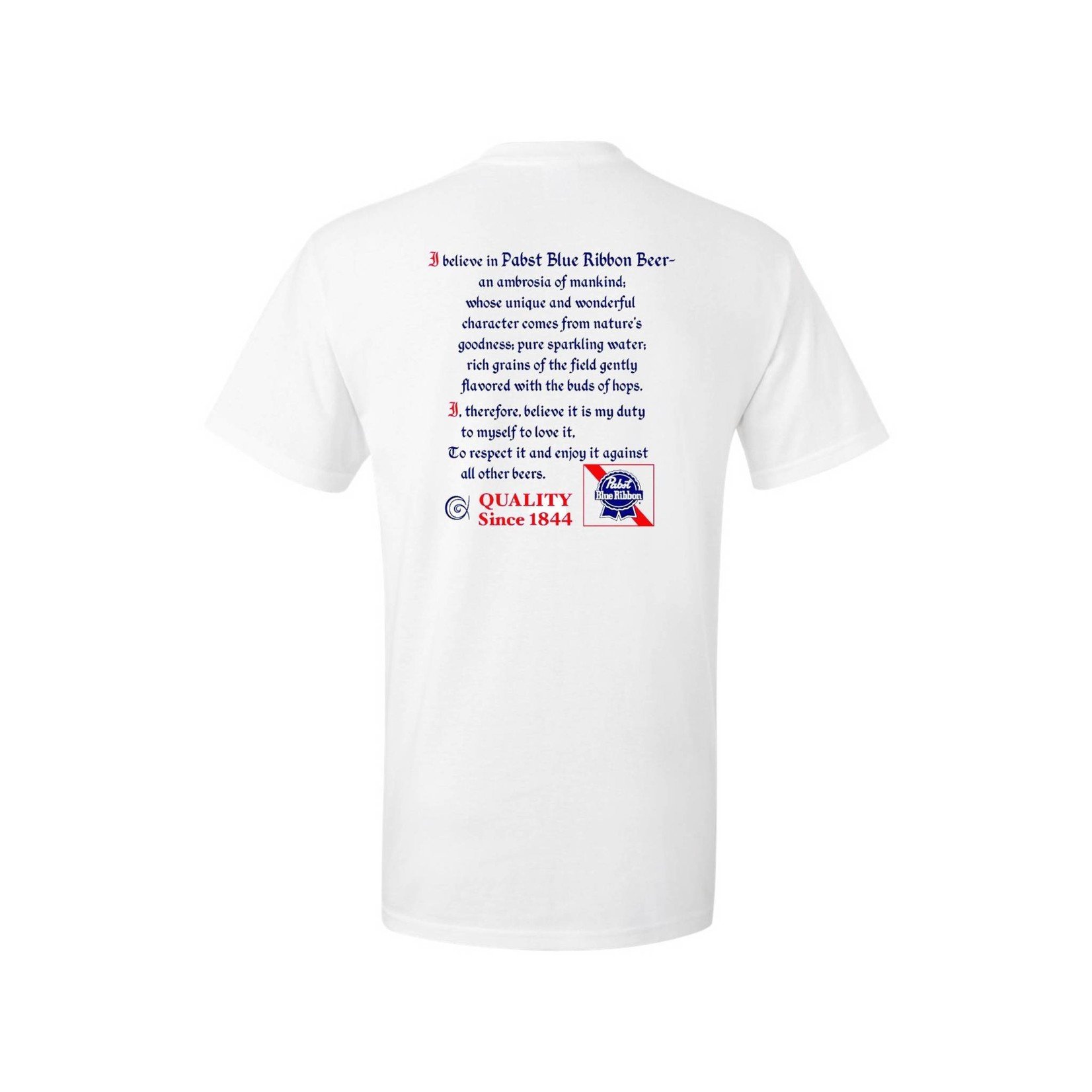 Pabst Pabst Beer Man's Creed Tee