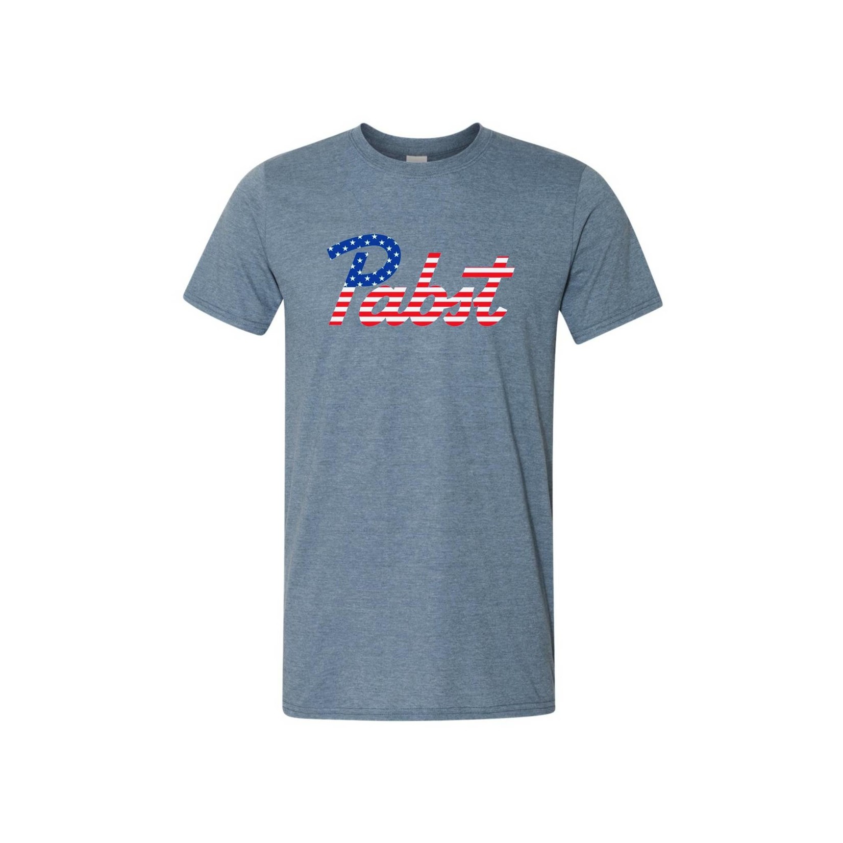 Pabst Pabst Script Flag Tee