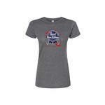 Pabst Women's Pabst Arch Navy Tee