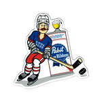 Pabst Pabst  Hockey Magnet