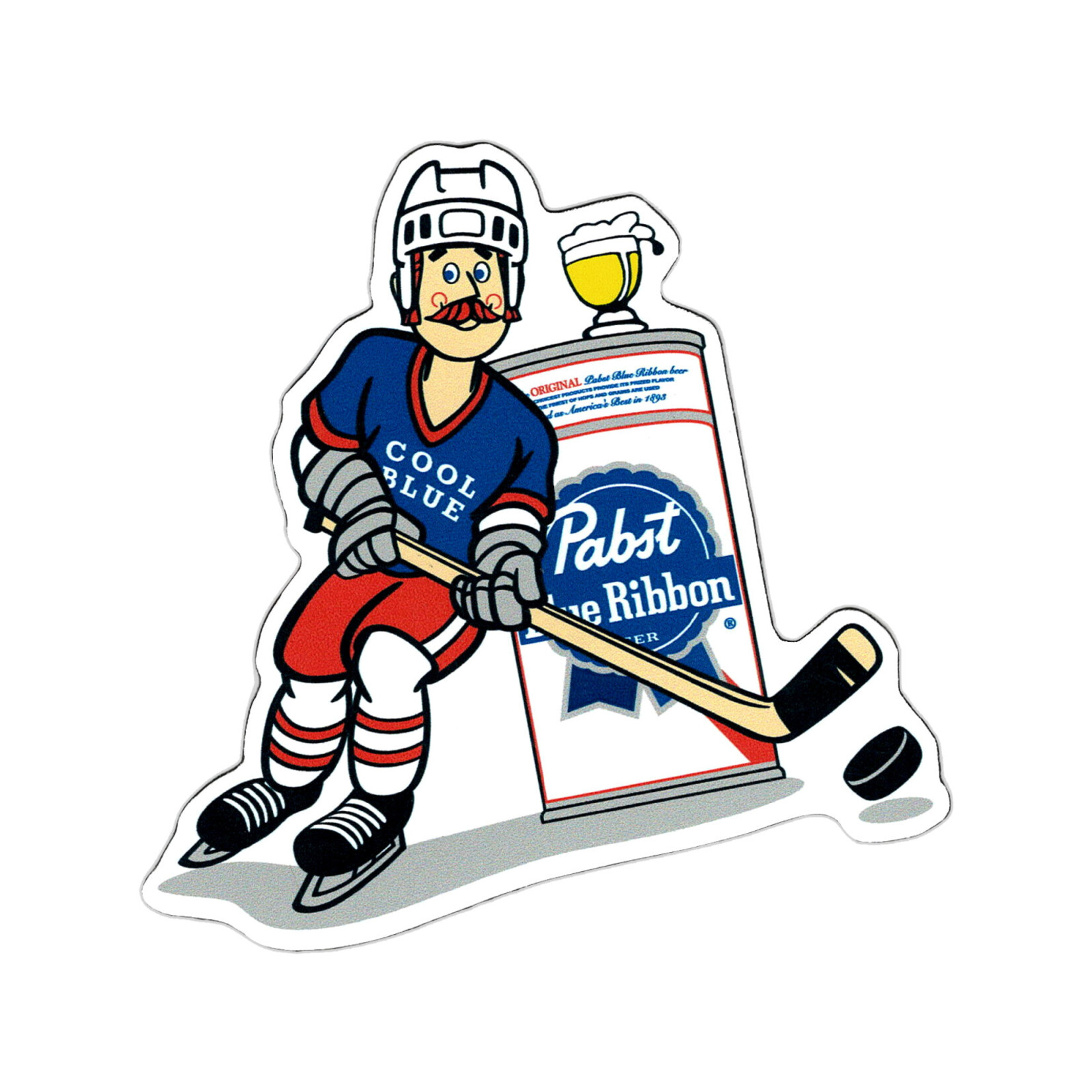 Pabst Pabst  Hockey Magnet