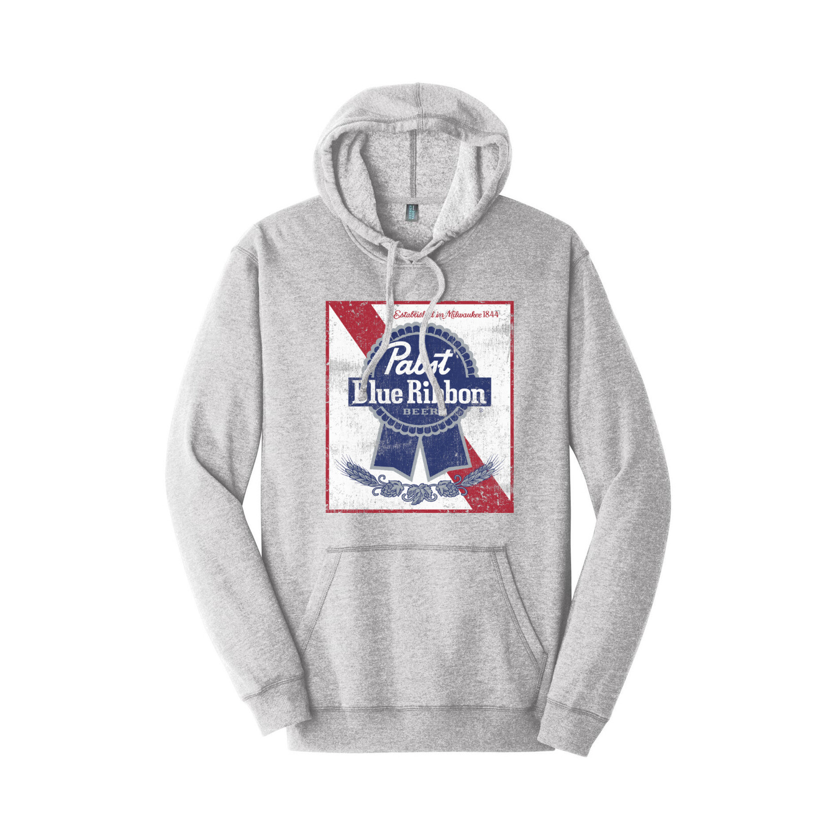 Pabst PBR DISTRESSED BOX HOODIE