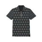 Pabst PBR Ribbon & Script Black Polo