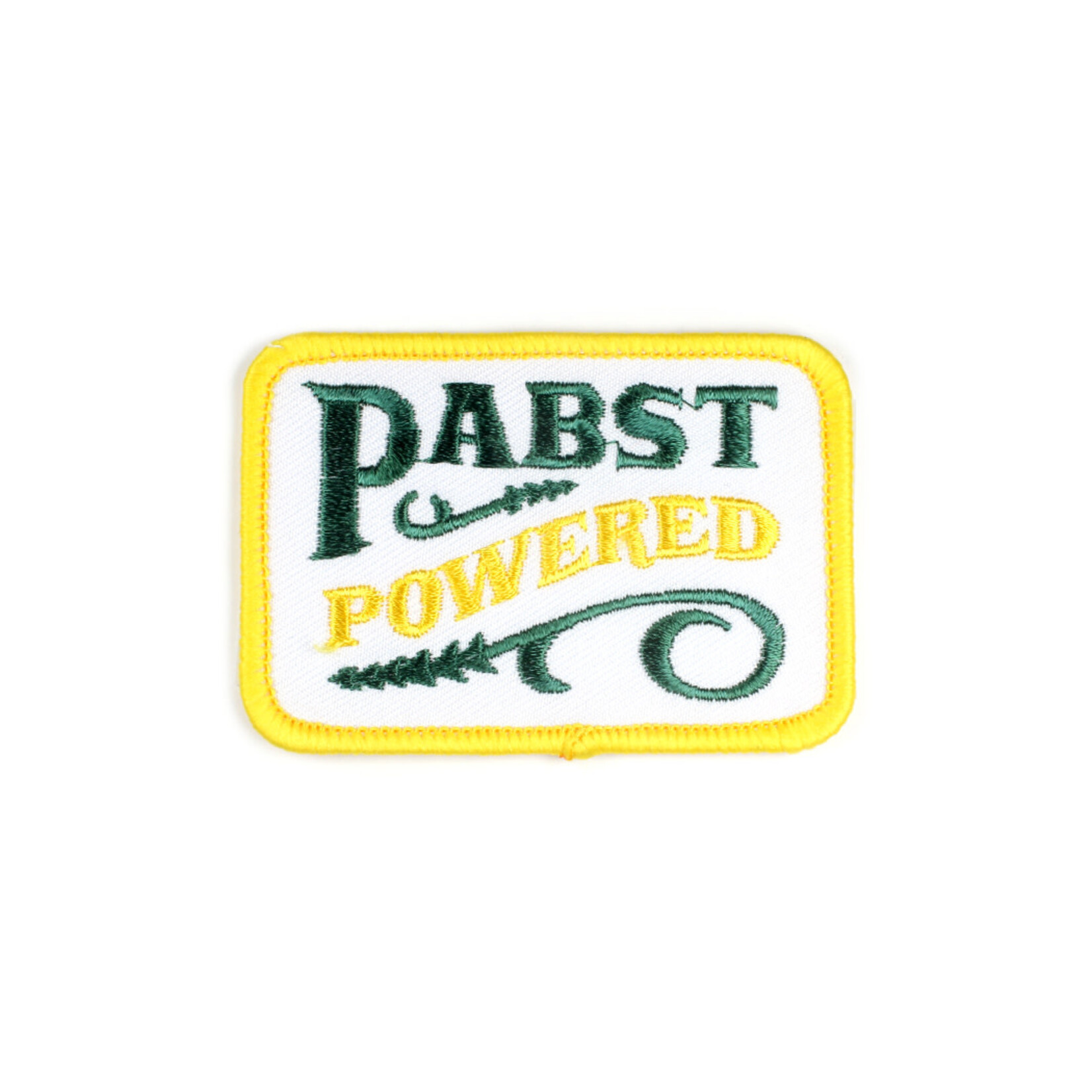 Pabst Pabst Powered Patch Small Green/Gold