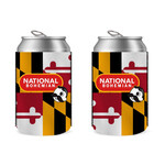 Natty Boh NATTY BOH 12oz KOOZIE - MD FLAG