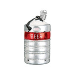 Aluminum Beer Keg Ornament