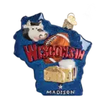 State of Wisconsin Ornament