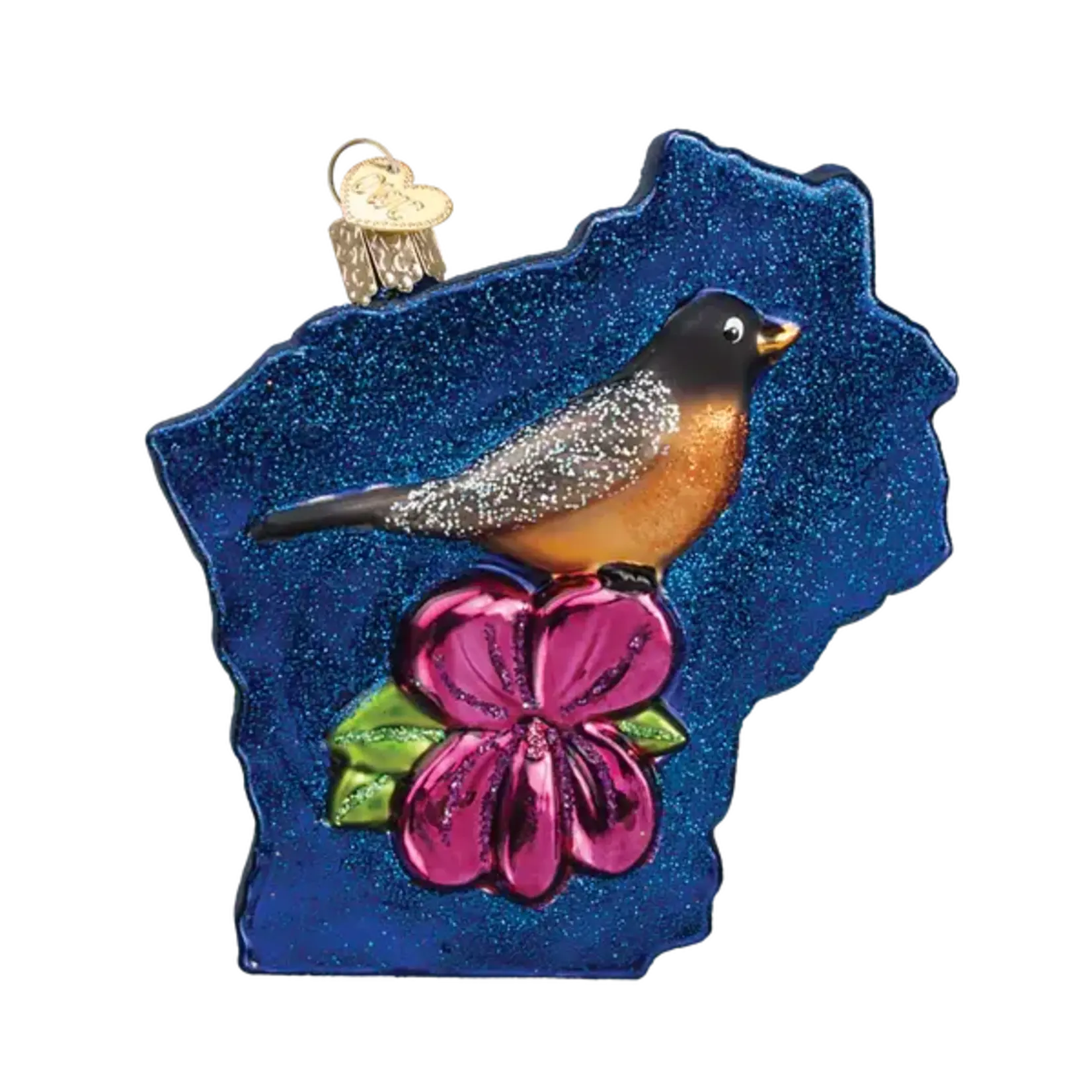 State of Wisconsin Ornament