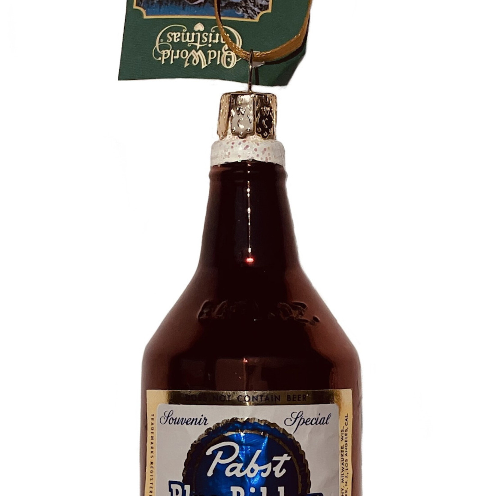 Pabst Pabst Beer Growler Ornament