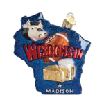 State of Wisconsin Ornament