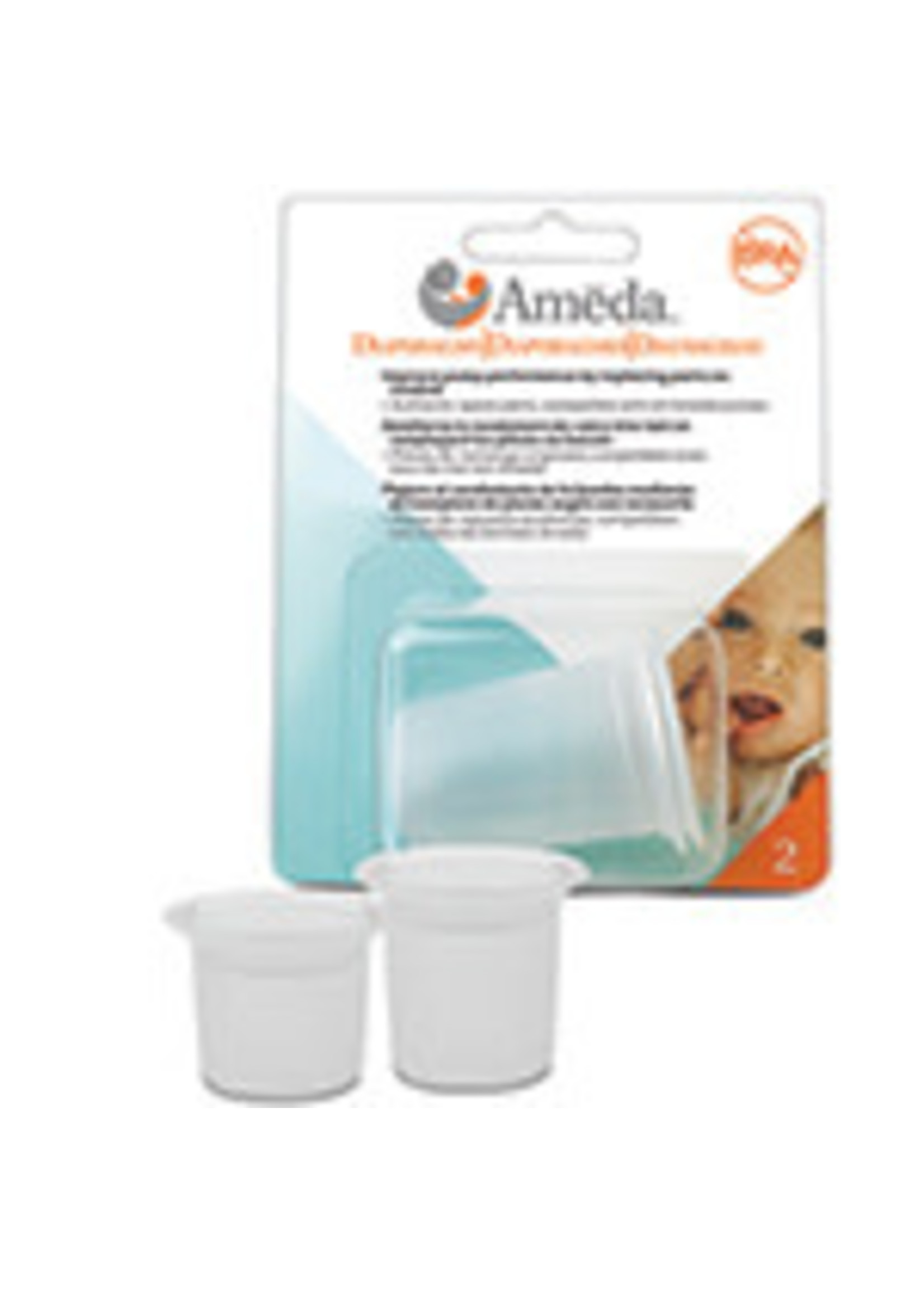 Ameda Silicone Diaphragms, 2 Count