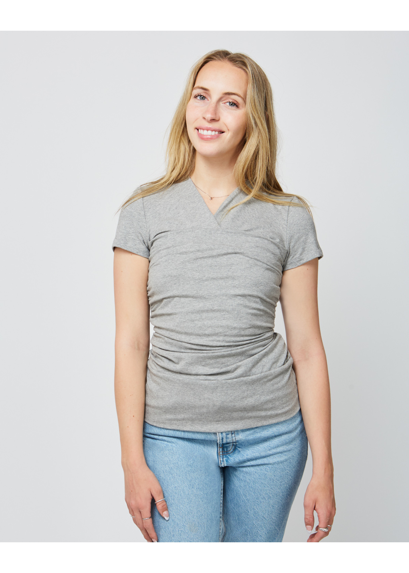 Umana Skin-to-Skin T-shirt cinched fit