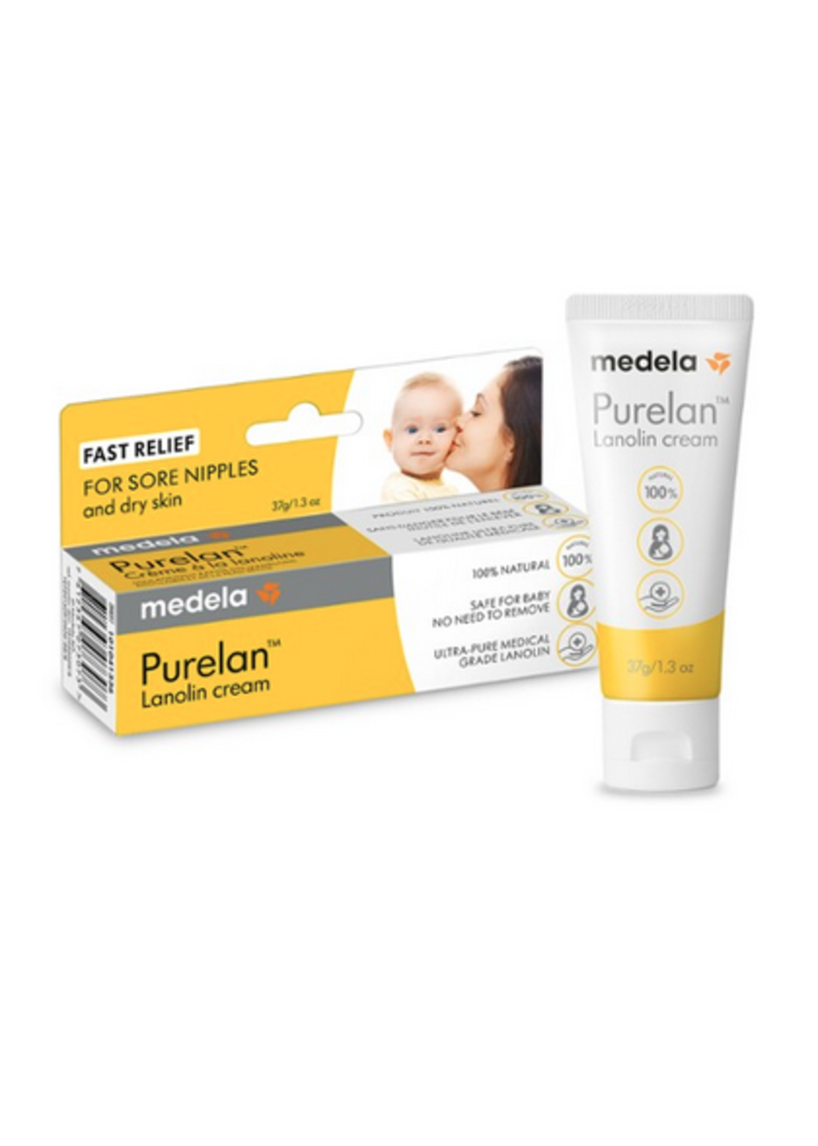  Medela Purelan Lanolin Nipple Cream for Breastfeeding