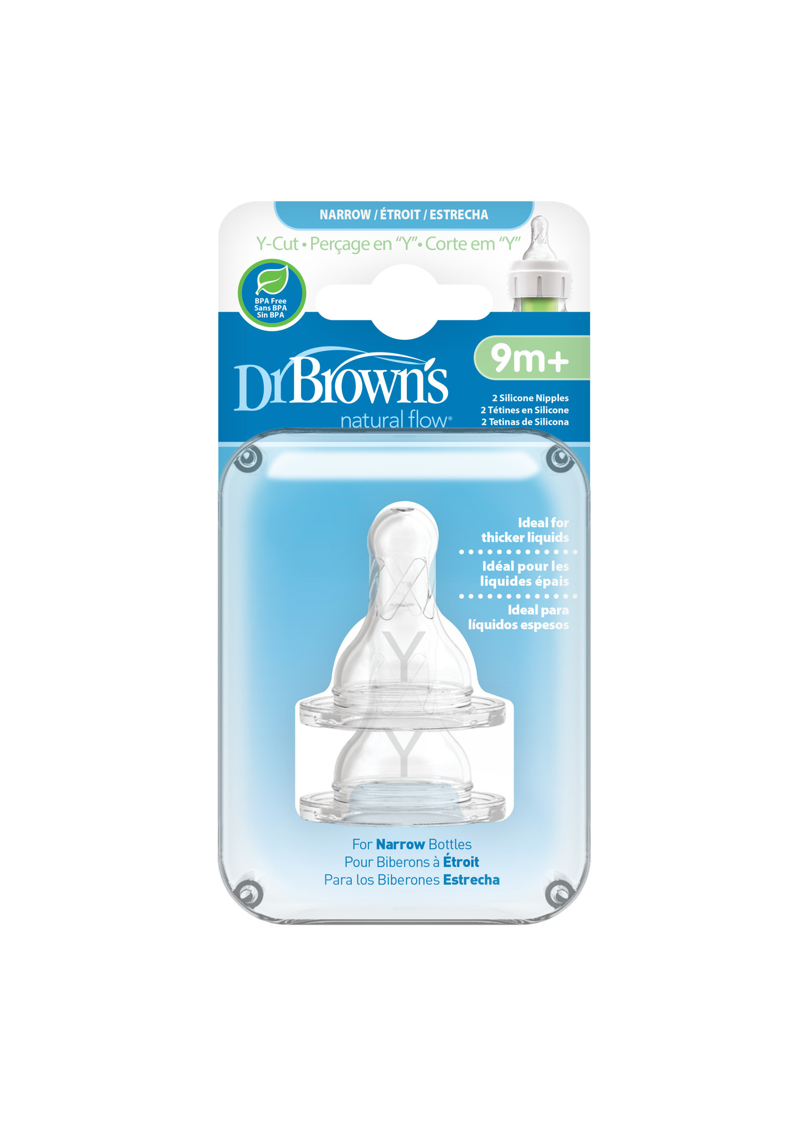 Dr. Brown's  Narrow Silicone Nipple