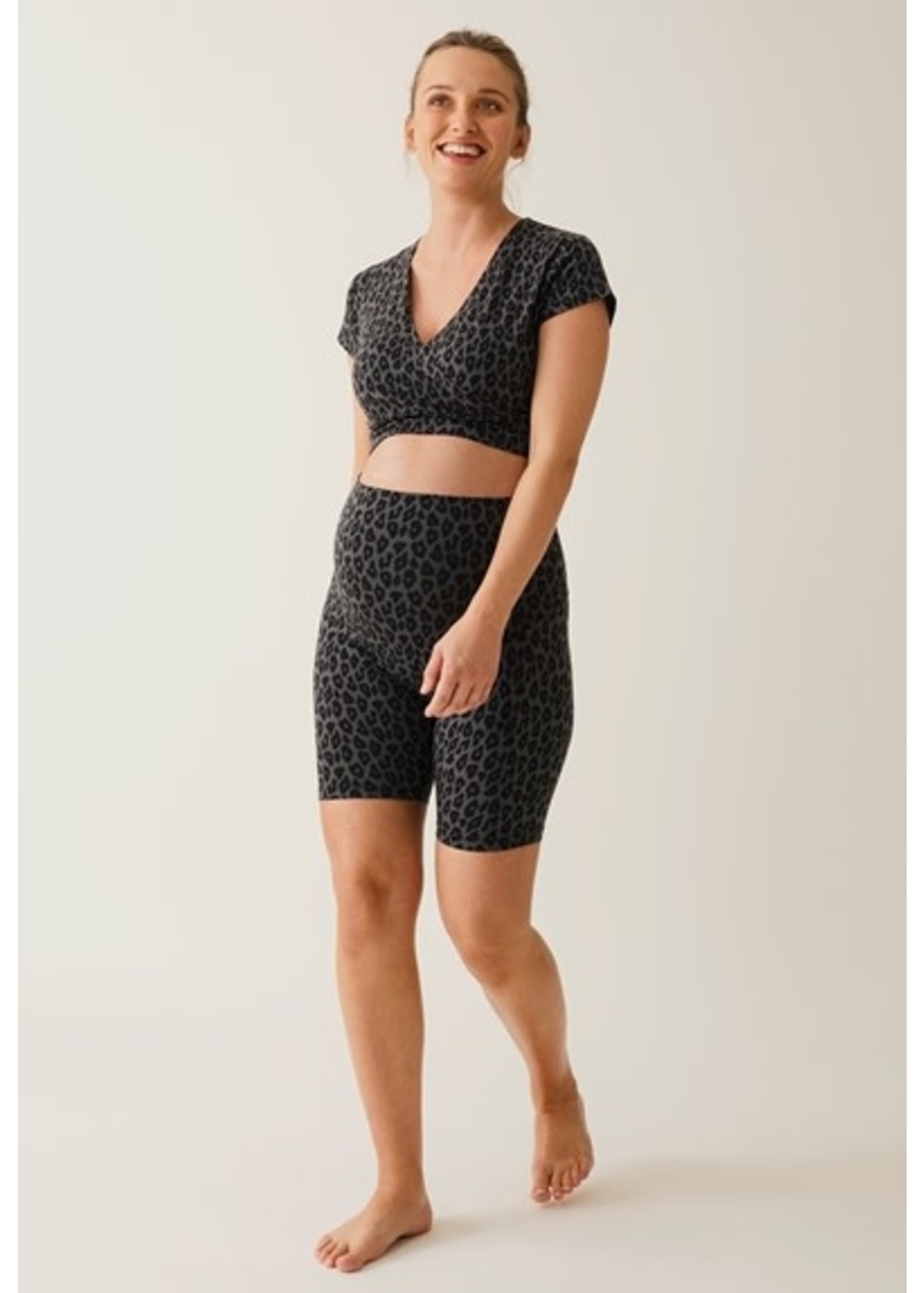 The Cindy, Shop Bike Short Maternity Unitard