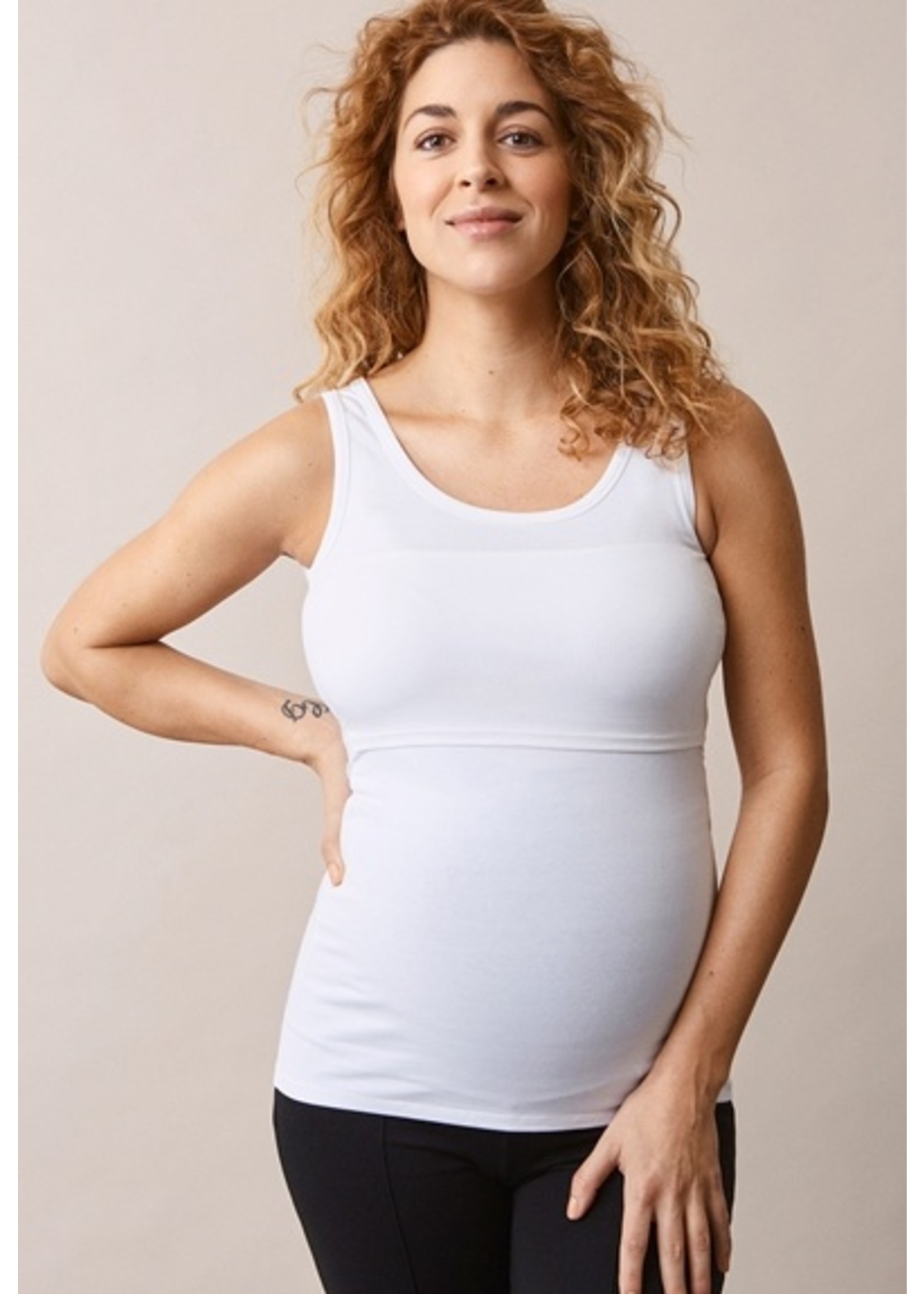 Lataly Seamless Nursing Tank Tops for Breastfeeding Padded Sleep Maternity Cami  Bras at  Women's Clothing store