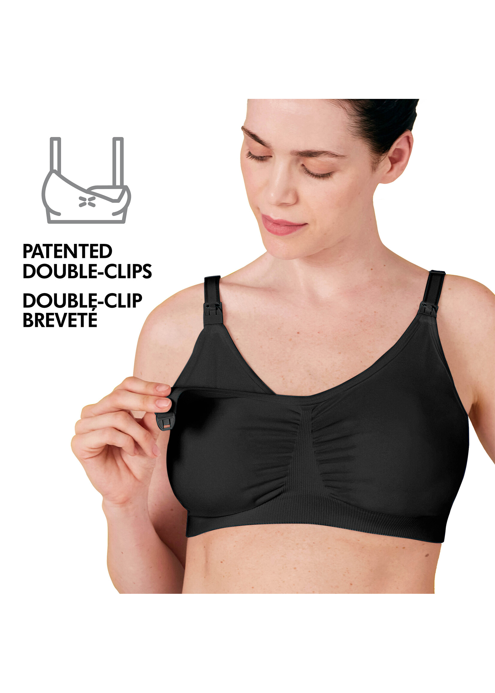 Hands-Free 3in1 Nursing and Pumping Bra
