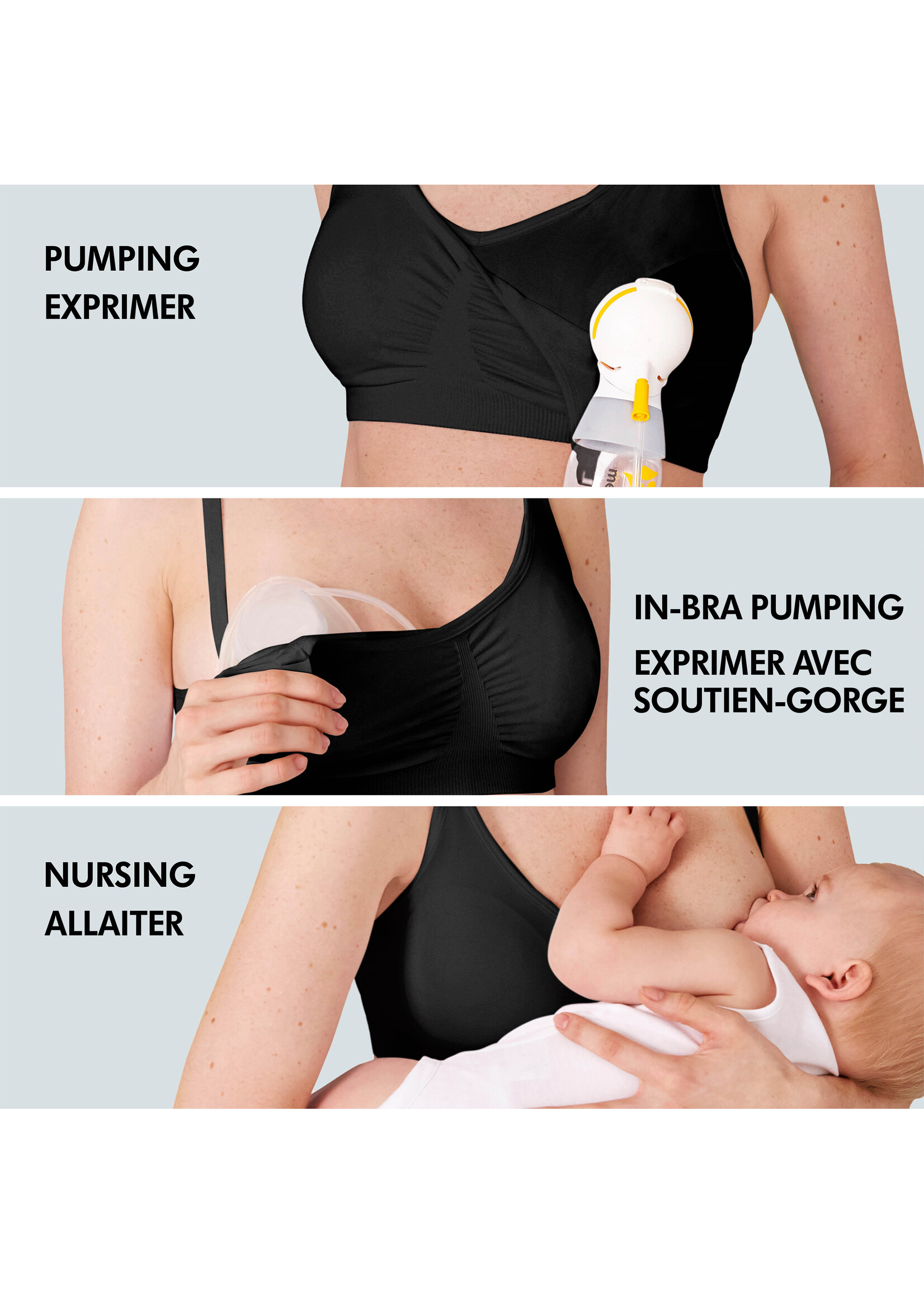 Medela | Comfort Nursing Bra | Nude