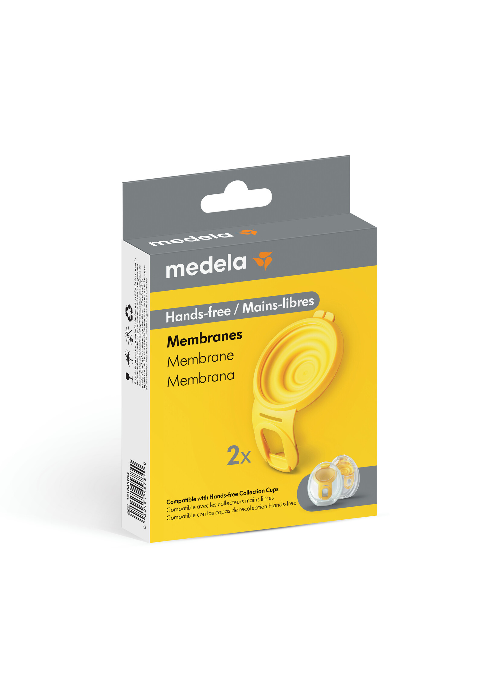 Medela Membranes pour collecteurs mains libres Freestyle, qtée 2 unités