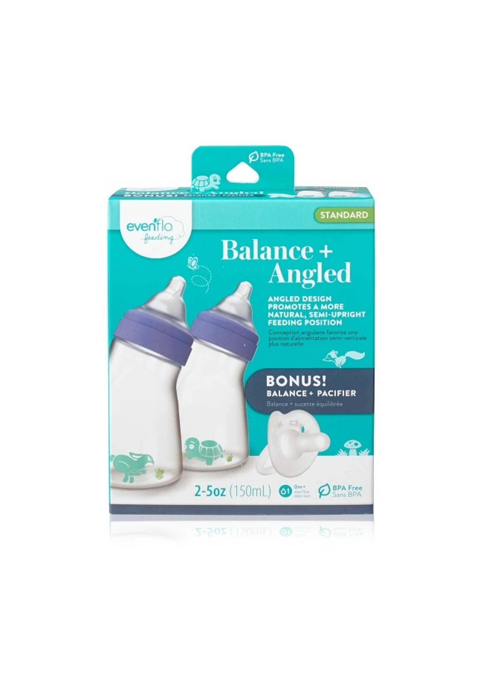 Evenflo Balance + bouteilles inclinées standard 2 x 150ml